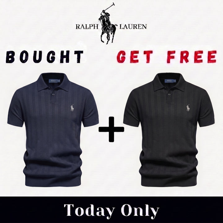 The Luxe Knit Polo Duo BUY 1, GET 1 FREE